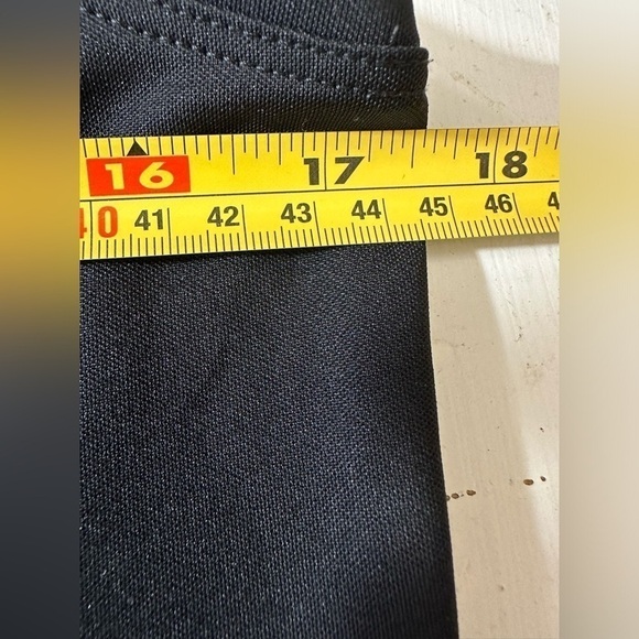 Nike Golf Shirt Womens M Sleeveless Collared Embroidered PGA Logo Black Dri Fit - Picture 8 of 9